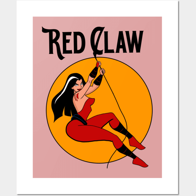 Red Claw Wall Art by AndrewKennethArt